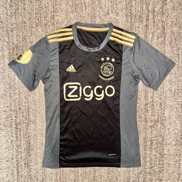 Ajax Adidas 20/21 3rd Jersey 50th Anniversary European Cup Win Soccer Jersey - Picture 3 of 12